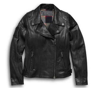 Women's Alameda Leather Biker Jacket