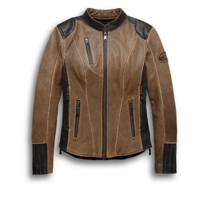 Harley Davidson Women's H-D® Triple Vent System™ Gallun Leather Jacket